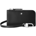 Montblanc portachiavi 2 aperture Meisterstück Selection Soft nero 129700