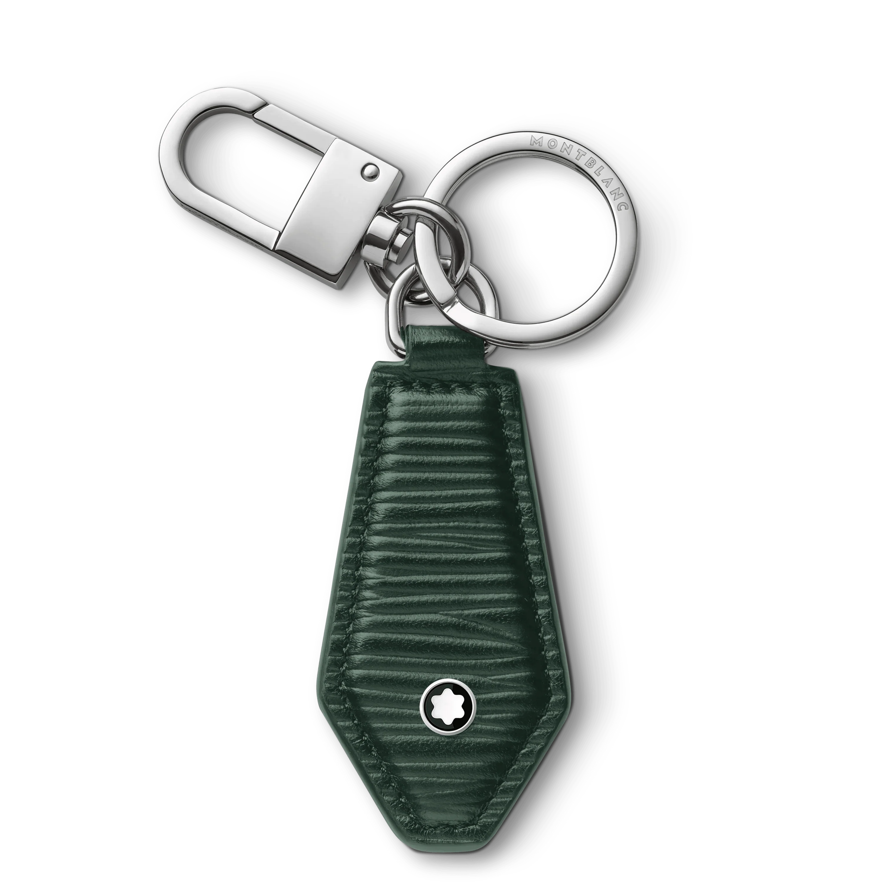 Montblanc portachiavi a forma di diamante Montblanc Sartorial verde inglese 130939