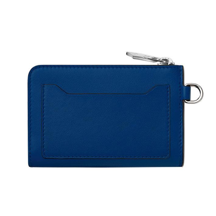 Montblanc Portachiavi Meisterstück blu con 4 scomparti 129690