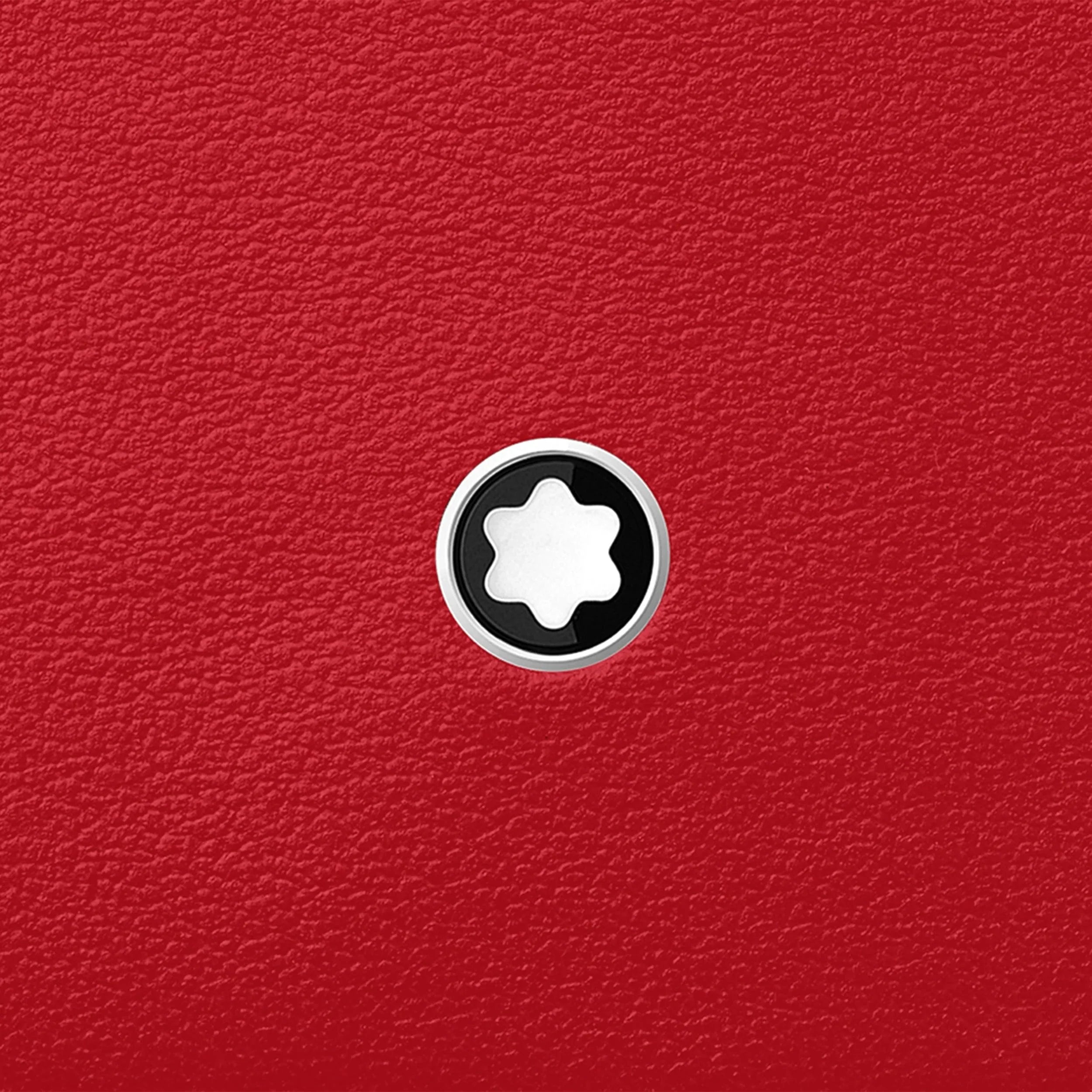 Montblanc portachiavi Meisterstück con 4 scomparti rosso/nero 129691