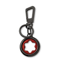 Montblanc portachiavi Spinning Emblem Bk/Rd 131107