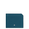 Montblanc portafoglio 6 scomparti Meisterstück Selection Soft ottanio 131242