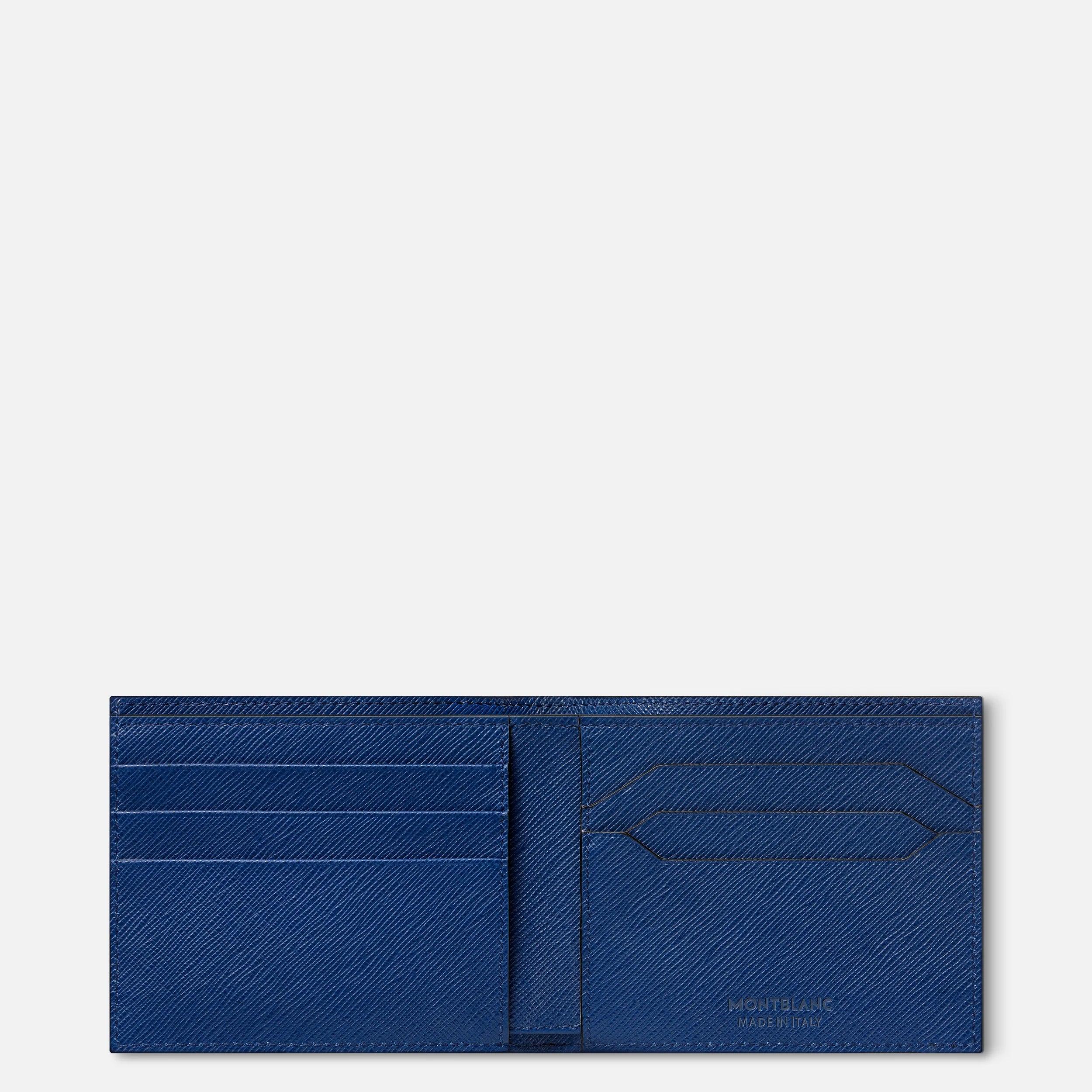 Montblanc portafoglio 6 scomparti Montblanc Sartorial blu 130812