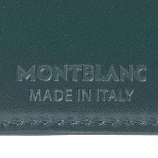Montblanc portafoglio Meisterstück 6 scomparti Verde Britannico 198271
