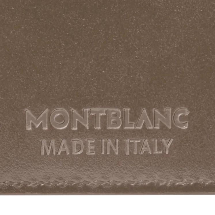 Montblanc portafoglio Meisterstück 8 scomparti mastice 198309
