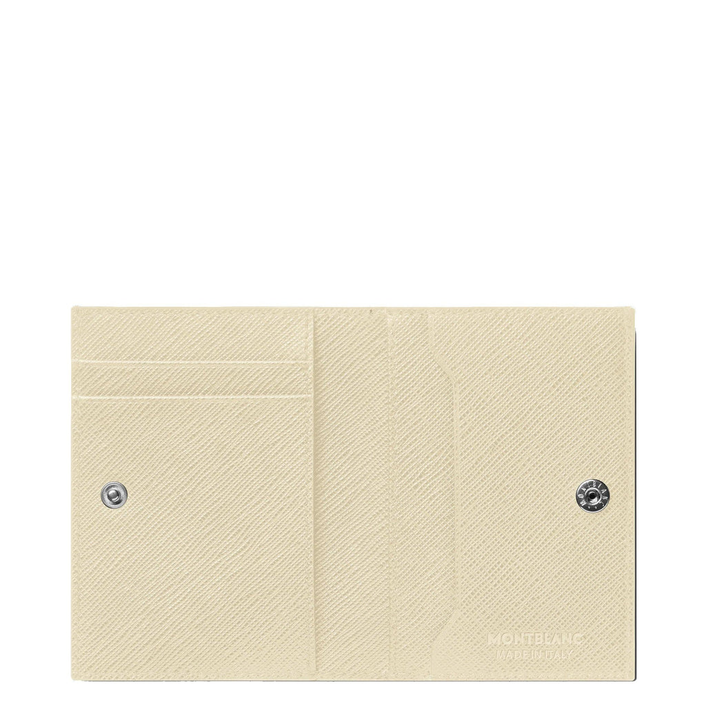 Montblanc portafoglio mini 4 scomparti Montblanc Sartorial avorio 130837