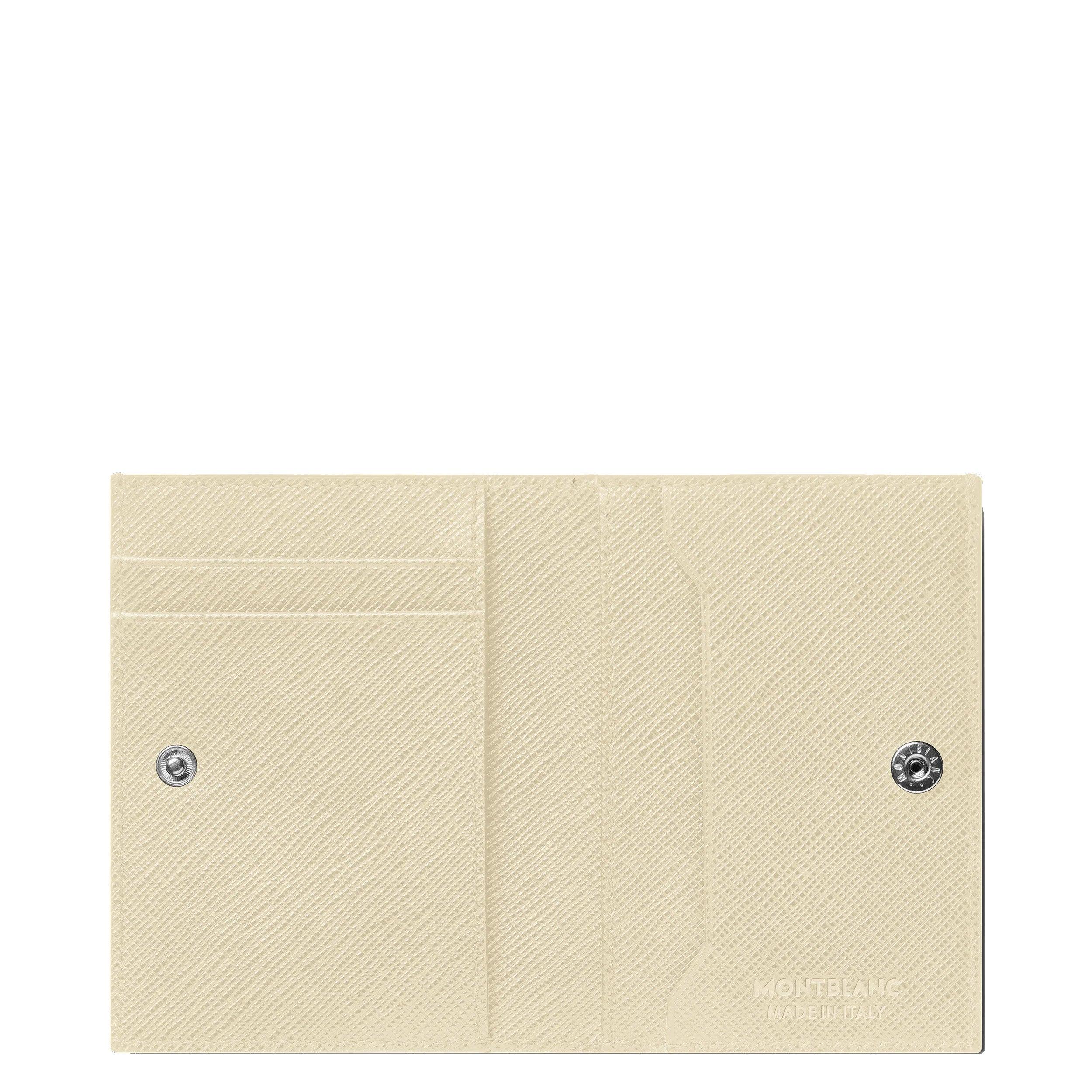 Montblanc portafoglio mini 4 scomparti Montblanc Sartorial avorio 130837