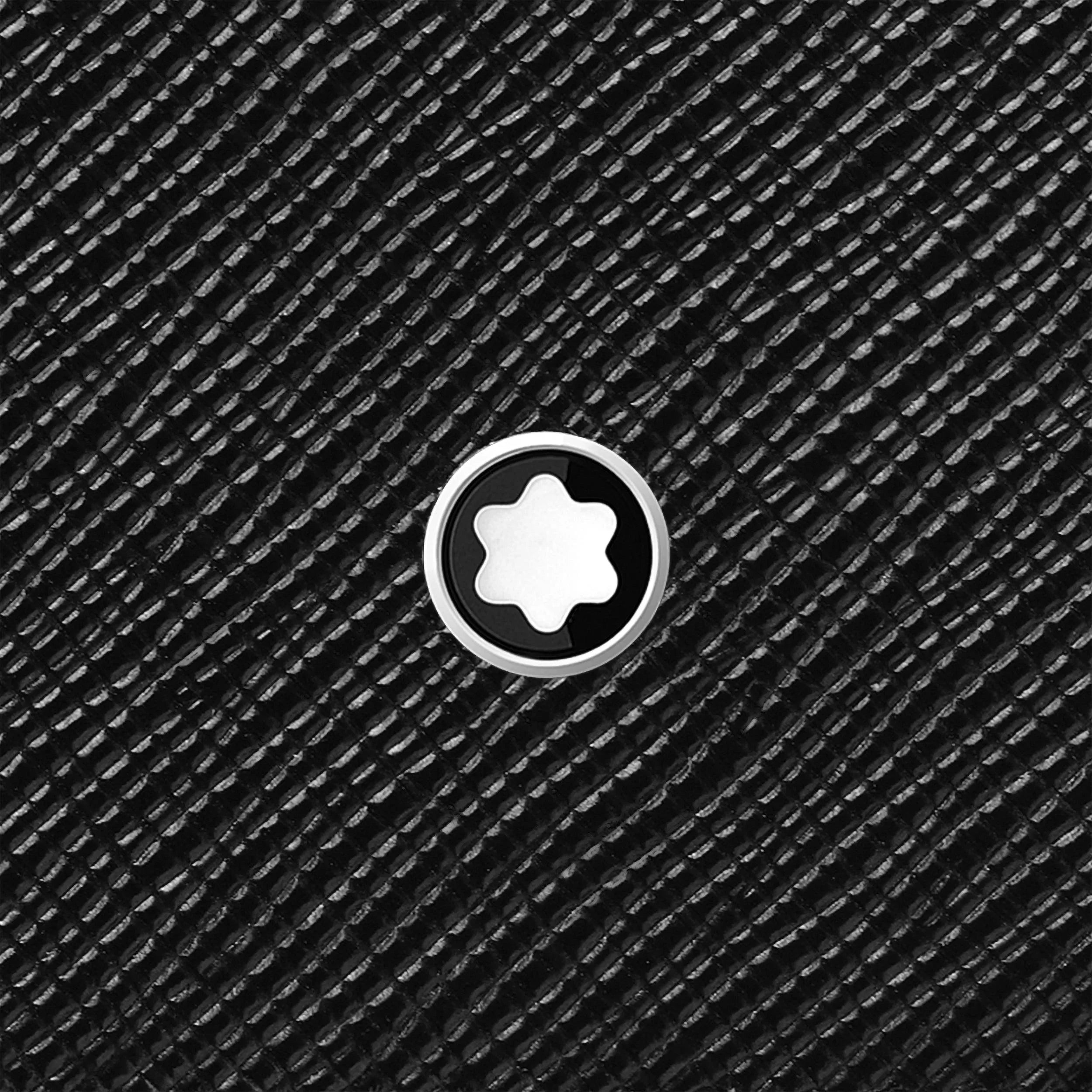 Montblanc portafoglio mini 4 scomparti Montblanc Sartorial nero 130321