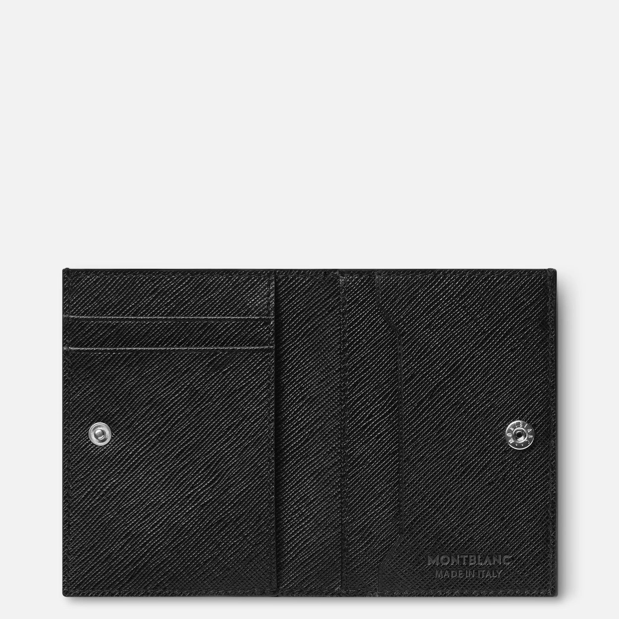Montblanc portafoglio mini 4 scomparti Montblanc Sartorial nero 130321