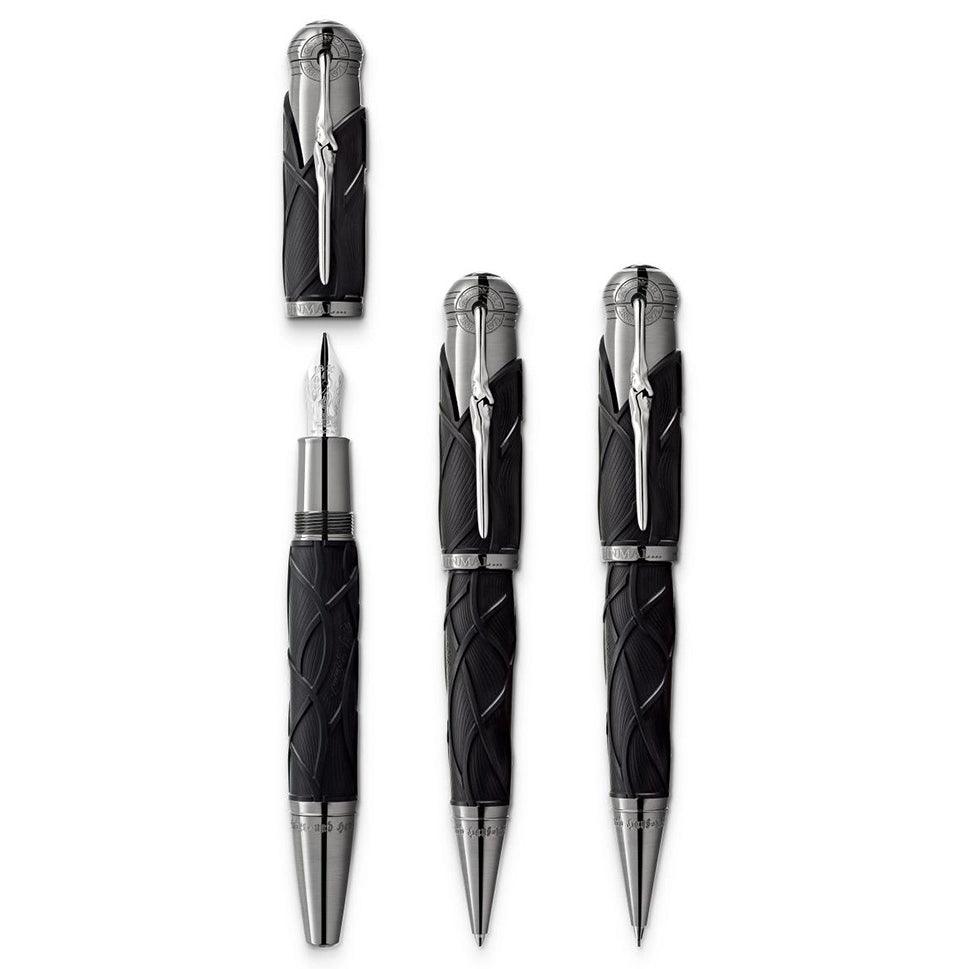 Montblanc set 3 penne Writers Edition Fratelli Grimm ( Stilografica + Roller + Sfera ) Limited Edition 128367