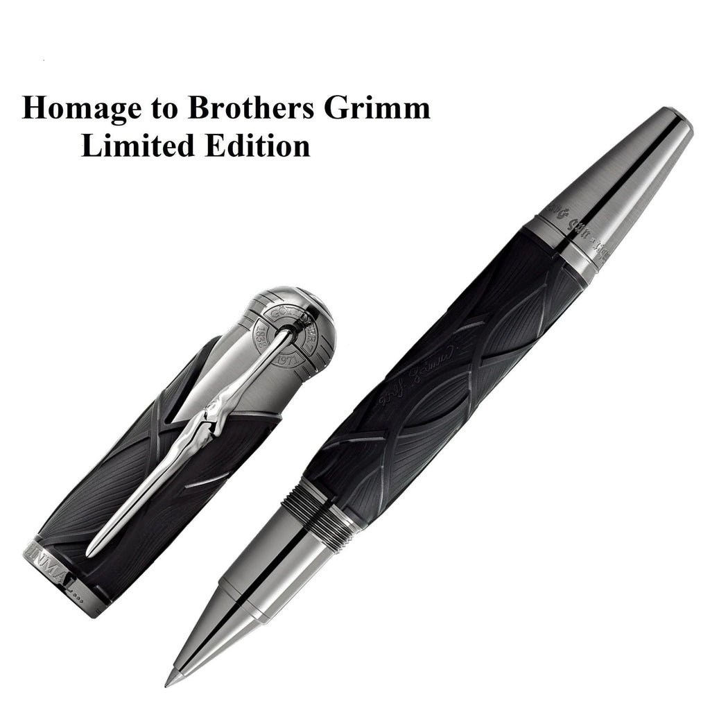 Montblanc set 3 penne Writers Edition Fratelli Grimm ( Stilografica + Roller + Sfera ) Limited Edition 128367