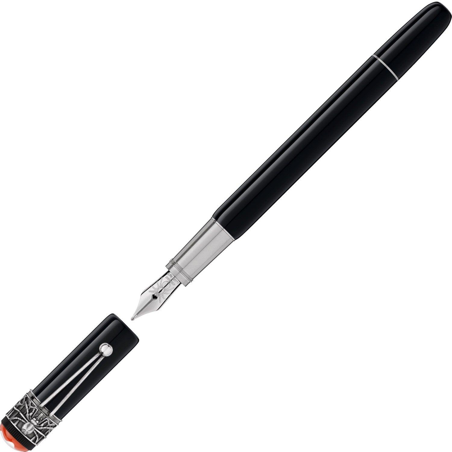 Montblanc stilografica Heritage collection Rouge Et Noir Spider Metamorphosis Edizione Speciale punta F 117845