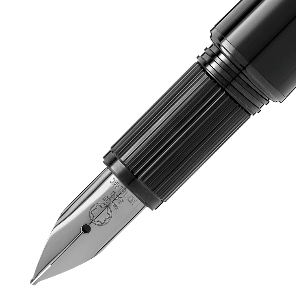 Montblanc stilografica StarWalker BlackCosmos Pregiata Resina punta F 129745