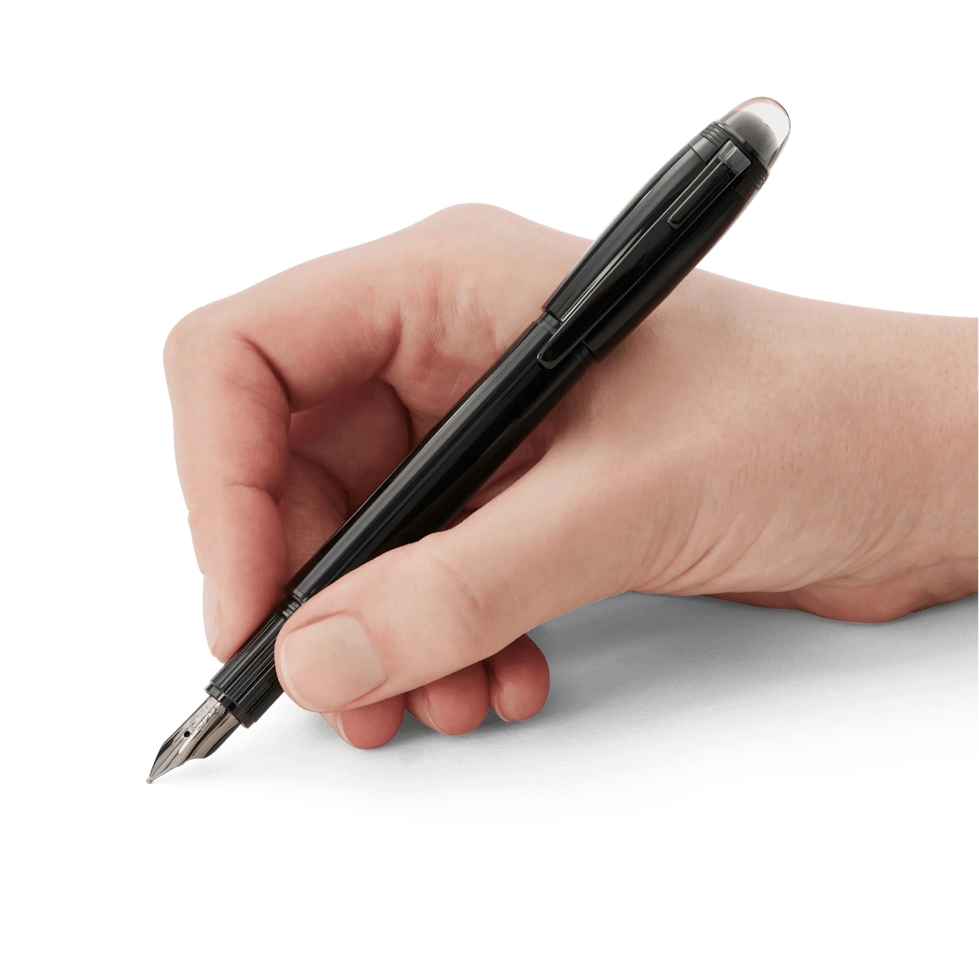 Montblanc stilografica StarWalker BlackCosmos Pregiata Resina punta F 129745