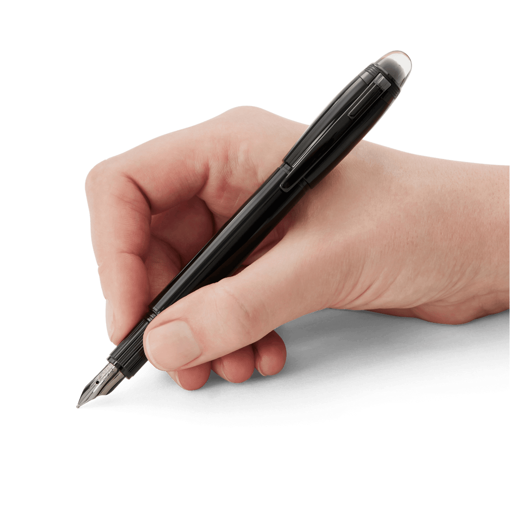Montblanc stilografica StarWalker BlackCosmos Pregiata Resina punta M 129744