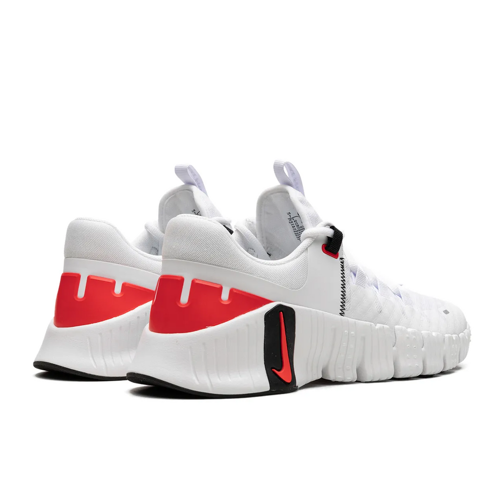 Nike Free Metcon 5 White Bright Crimson