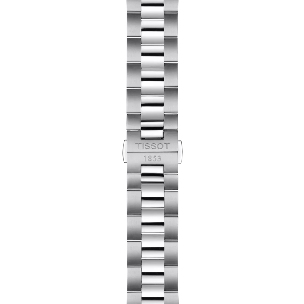 Tissot Gentleman T127.410.11.041.00 – Orologio uomo quarzo svizzero, quadrante blu, vetro zaffiro, cassa acciaio 40 mm