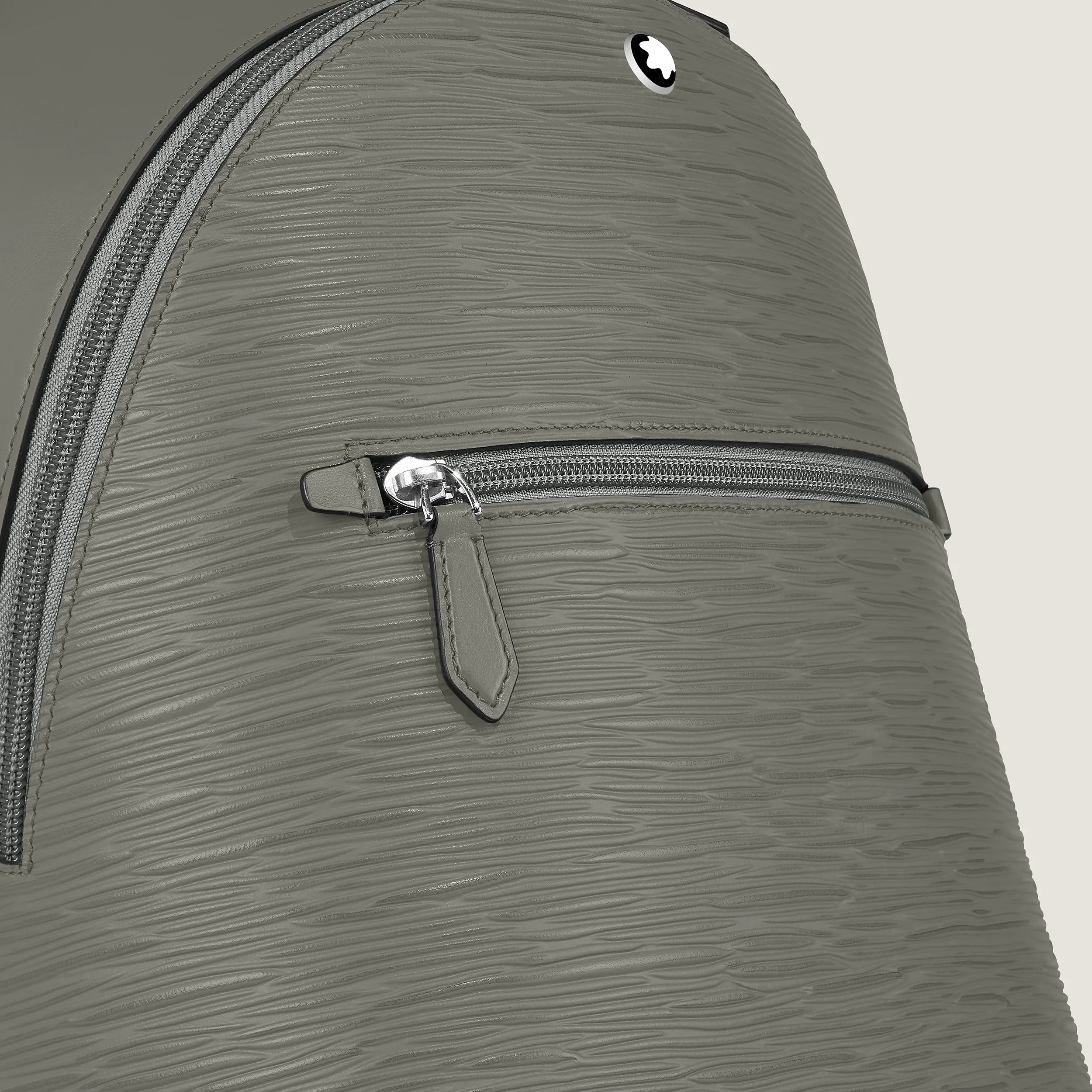 Montblanc zaino mini 4810 grigio medio 199326