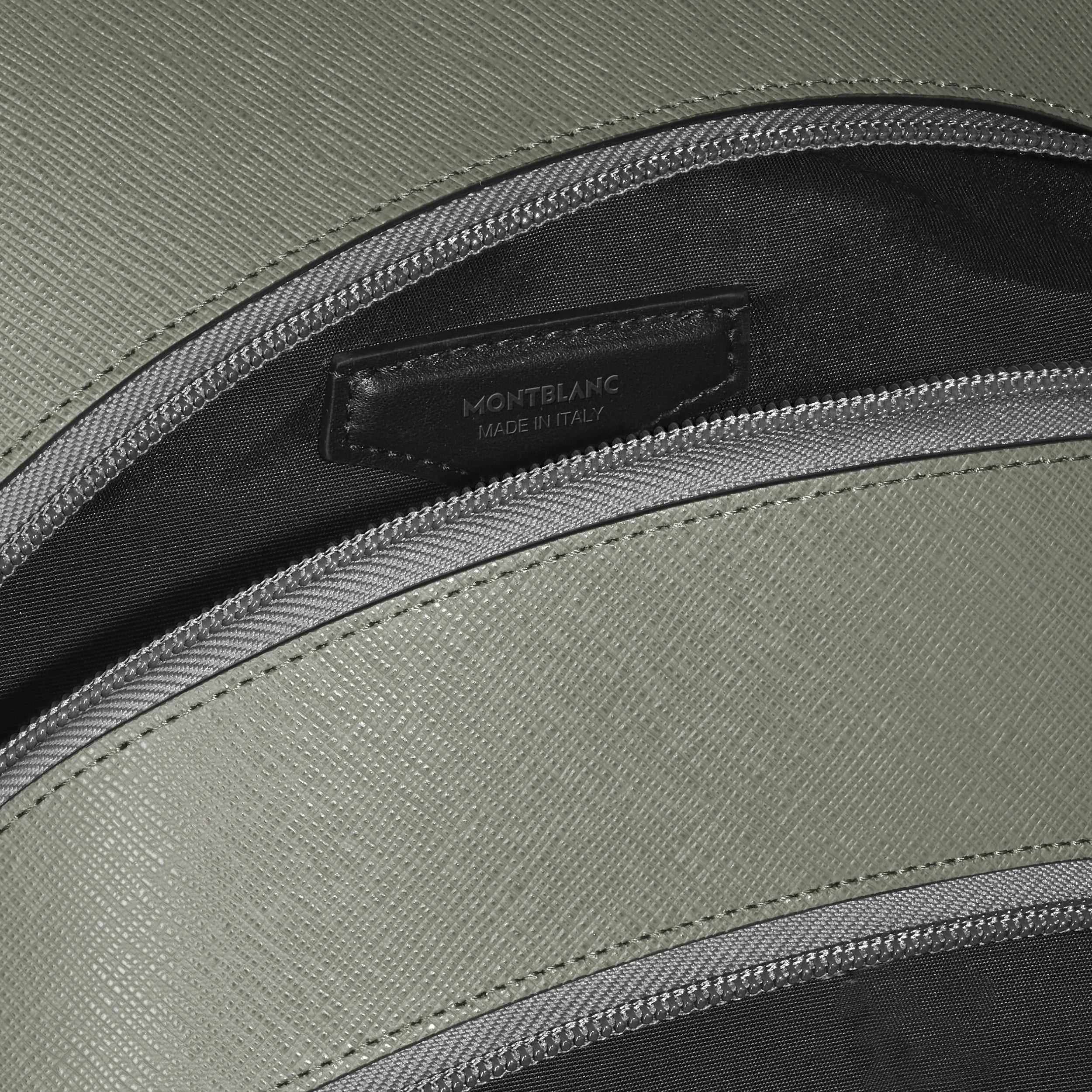 Montblanc zaino medio con 3 scomparti Sartorial grigio medio 199360