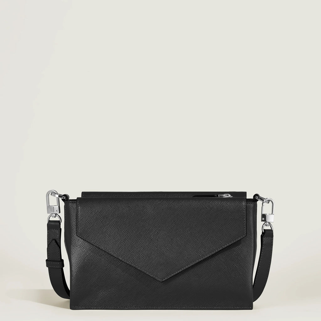 Montblanc messenger bag trio Sartorial nero 199363