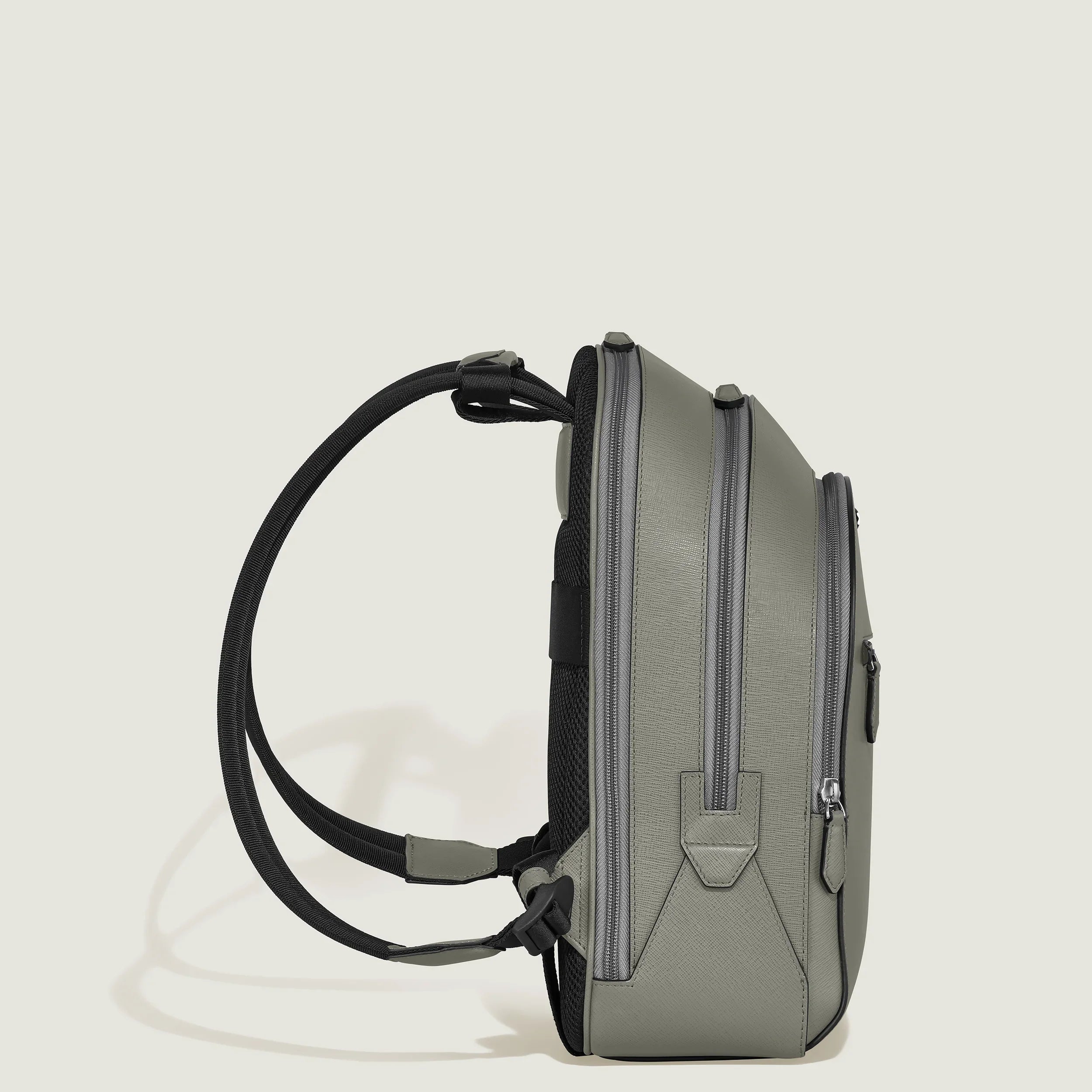 Montblanc zaino medio con 3 scomparti Sartorial grigio medio 199360