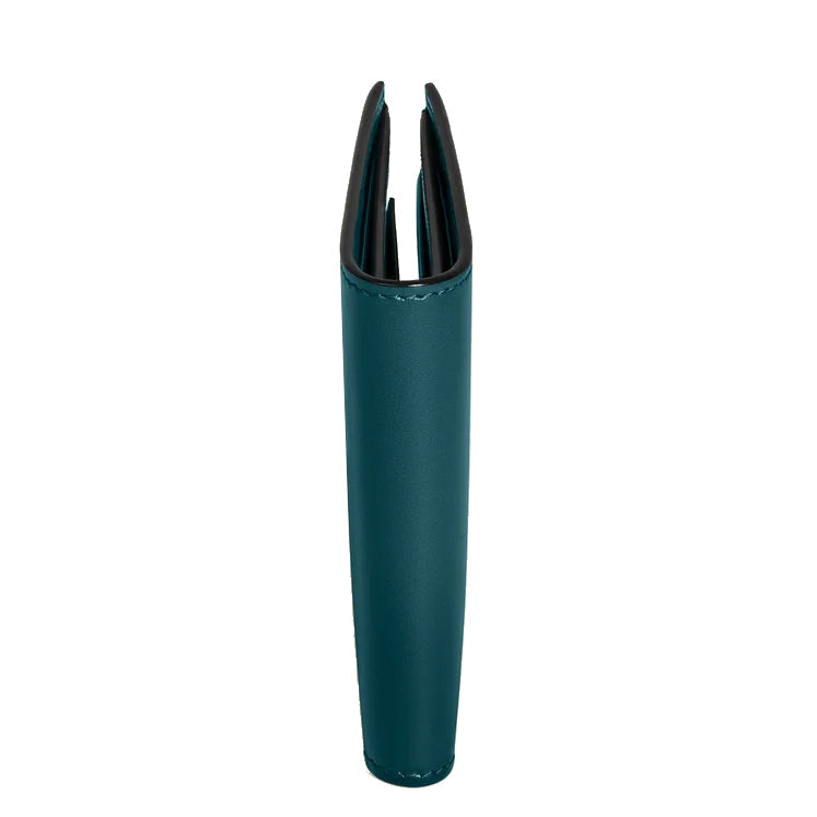 Montblanc portafoglio 6 scomparti Meisterstück blu cipro 198800