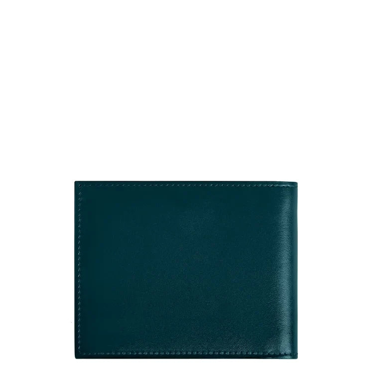 Montblanc portafoglio 6 scomparti Meisterstück blu cipro 198800