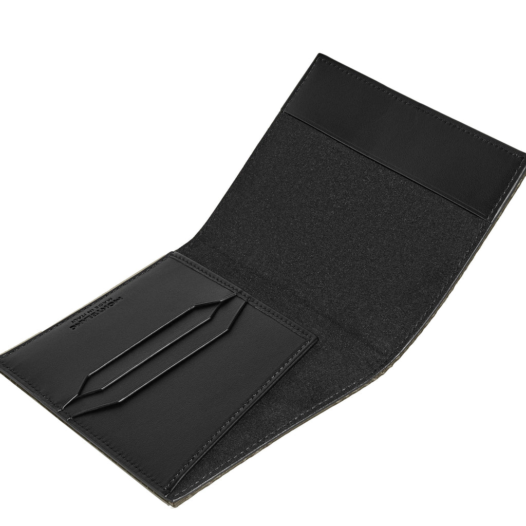 Montblanc custodia per passaporto 4810 kaki verde 220265