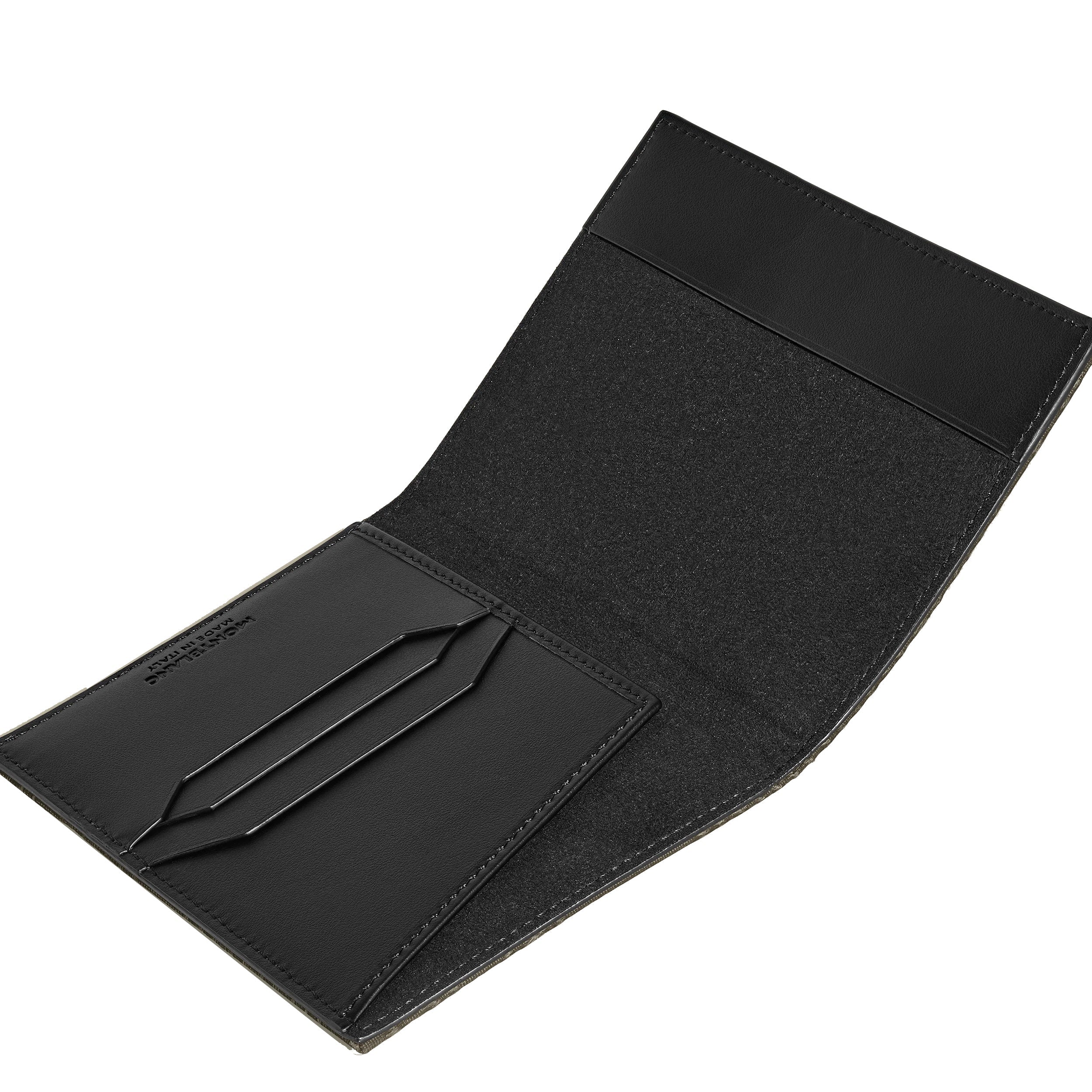 Montblanc custodia per passaporto 4810 kaki verde 220265