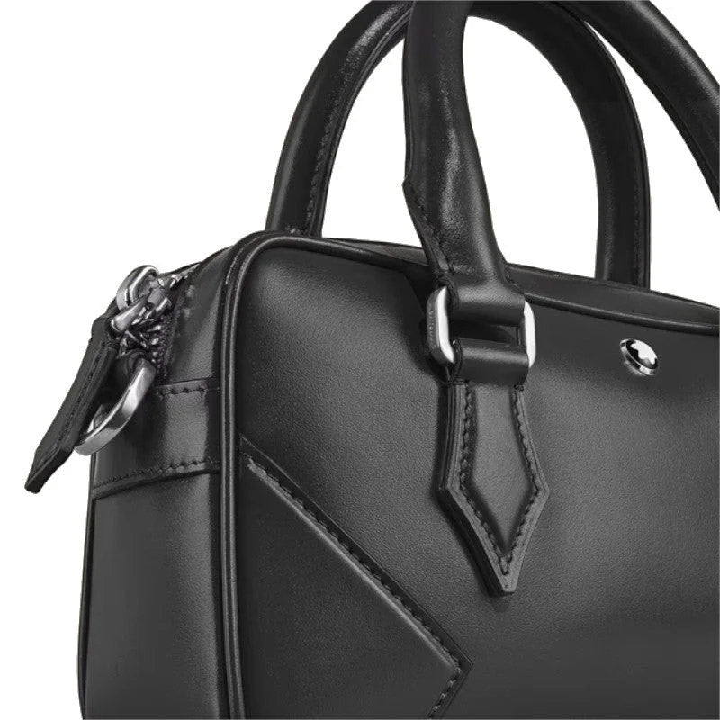 Montblanc borsa Bowling Bag Modello Piccolo Meisterstück nero 220403