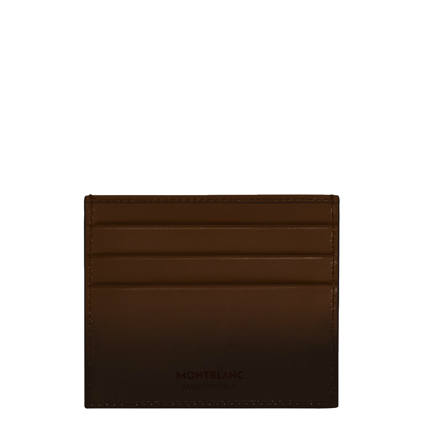 Montblanc porta carte 6 scomparti Meisterstück sfumato marrone 220319