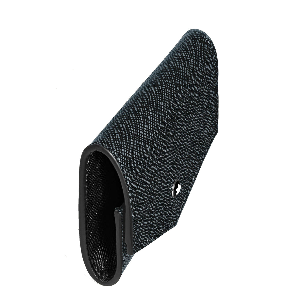Montblanc portamonete Sartorial tweed blu 220348