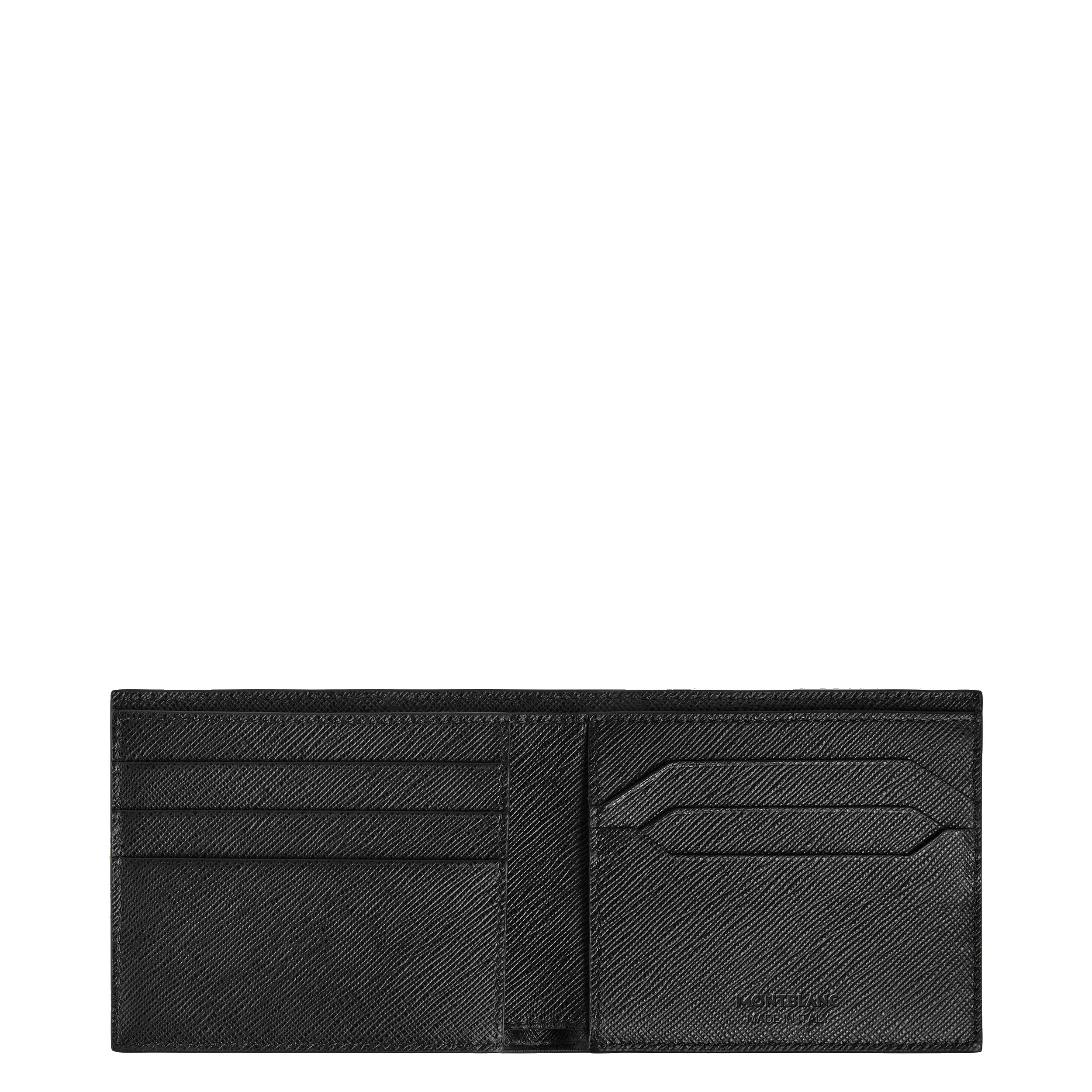 Montblanc portafoglio 6 scomparti sartorial tweed kaki 220385