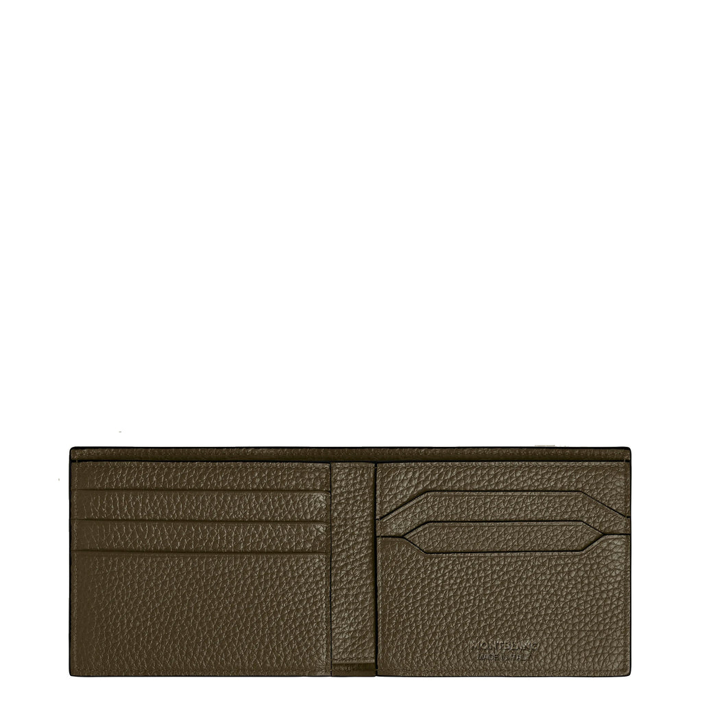 Montblanc portafoglio 6cc kaki 220197