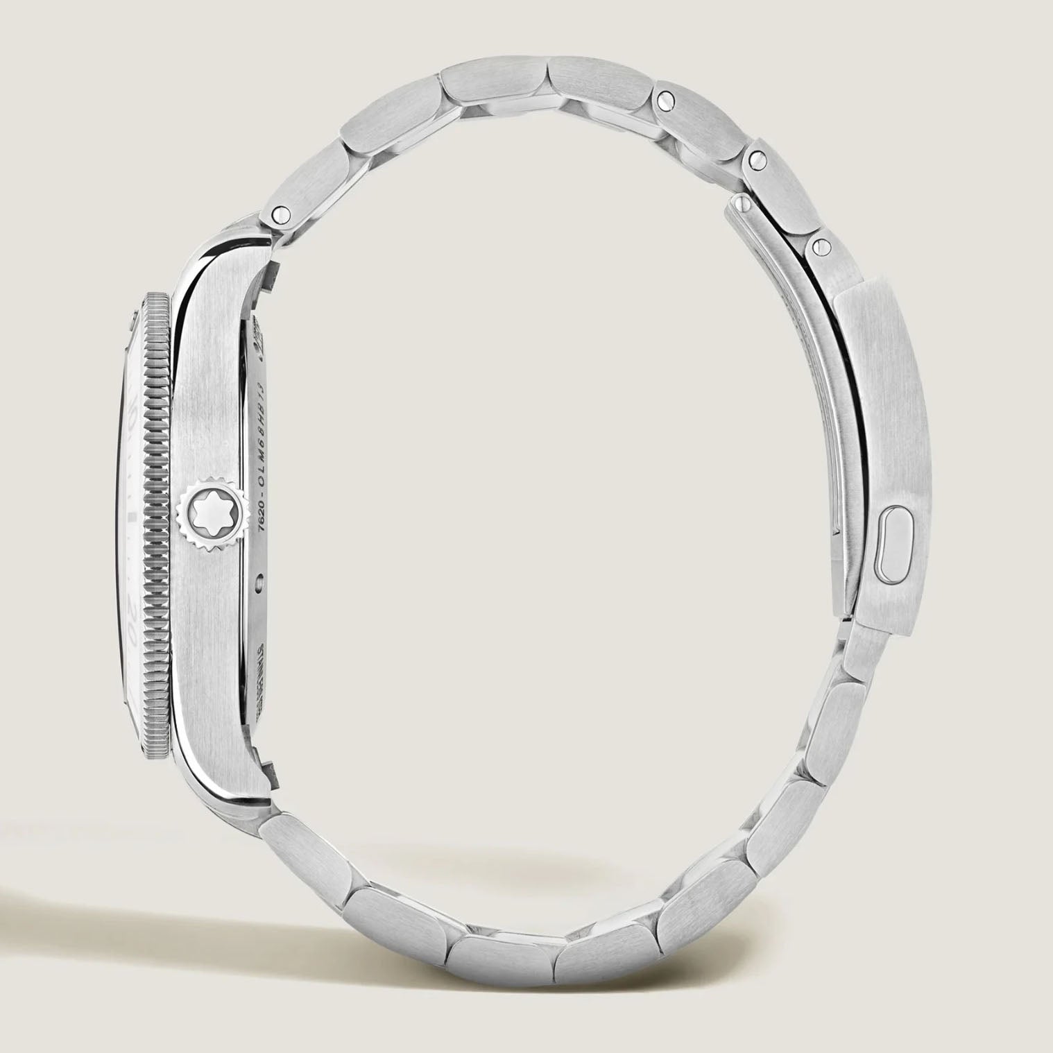 Montblanc orologio Iced Sea Automatic Date 0 Oxygen 38mm bianco automatico acciaio 134024